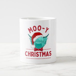 Moo-y Christmas mug