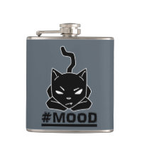 #MOOD Cat Black Logo Illustration