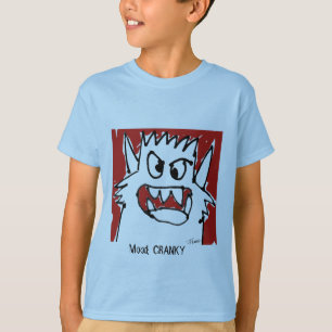 Mood: CRANKY Cute Monster T-Shirt