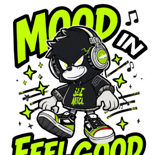 Mood Feel Good - Anime Streetwear Gamer Vibe T-Shirt