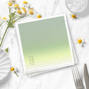 Mood Gradient Wedding Spring Meadow ID741 Napkin