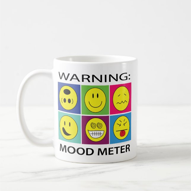 Mood Metre Coffee Mug (Left)
