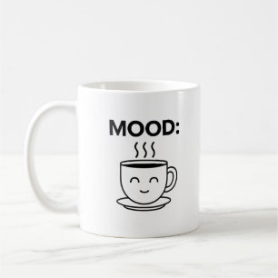 Mood Mugged—Soft Smiley Face Coffee Mug