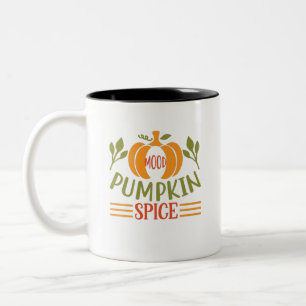 Mood Pumpkin Spice Two-Tone Coffee Mug