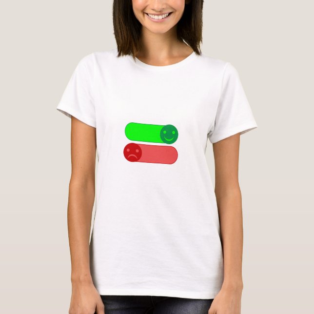 Mood Switch Emoji Women’s T-Shirt (Front)