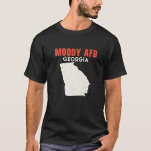 Moody AFB Georgia USA State America Travel Georgia T-Shirt