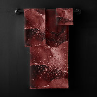 Moody Agate | Henna Blood Red Garnet Jewel Tone