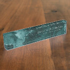 Moody Agate | Teal Green Malachite Rich Jewel Tone