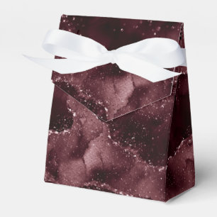 Moody Agate   Wine Bordeaux Sangria Merlot Maroon Favour Box