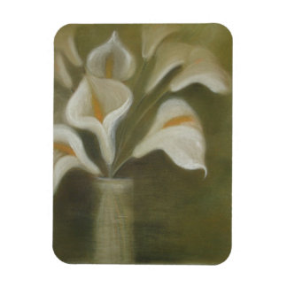 Moody Arum Calla's In A Vase Magnet