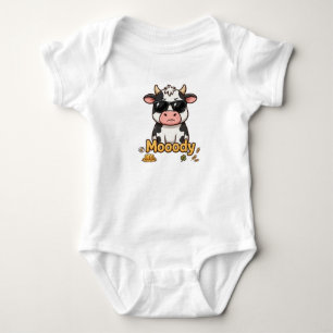 Moody baby outfit bodysuit