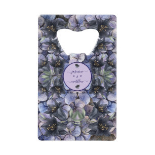 Moody Black Floral Classic Couple Names Wedding