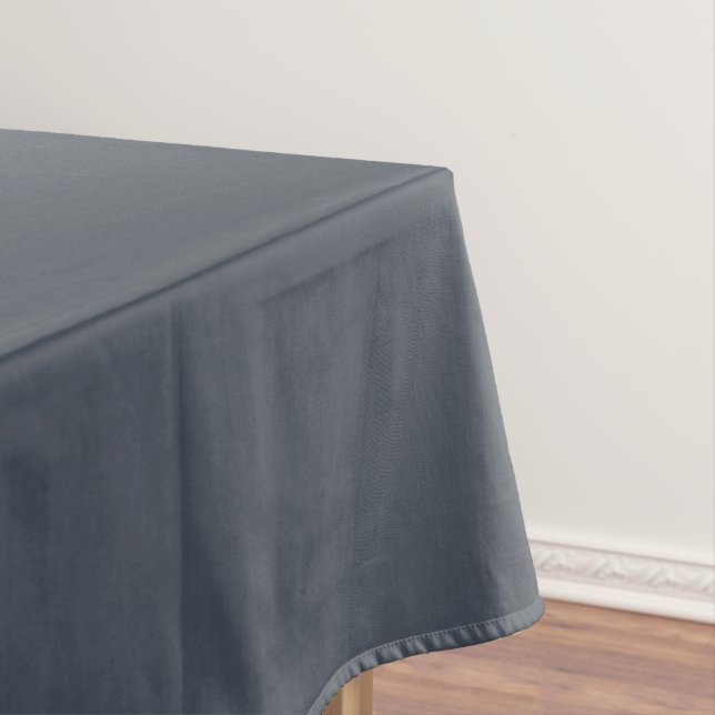 Moody blue, ash blue  tablecloth (In Situ)
