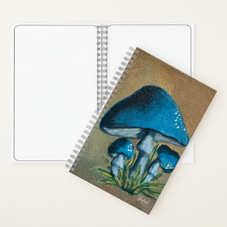 Moody Blues Mushroom Notebook