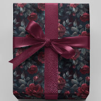 Moody Burgundy rose