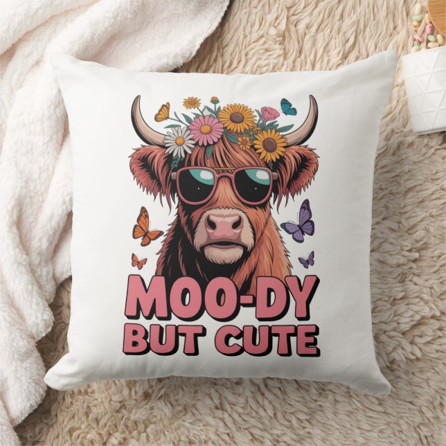 Moody But Cute Cushion (Blanket)