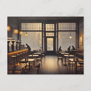 Moody Cafe in San Francisco Mug Postcard