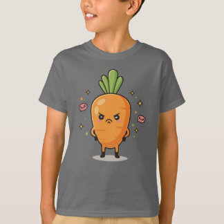 Moody Carrot Kids T-Shirt