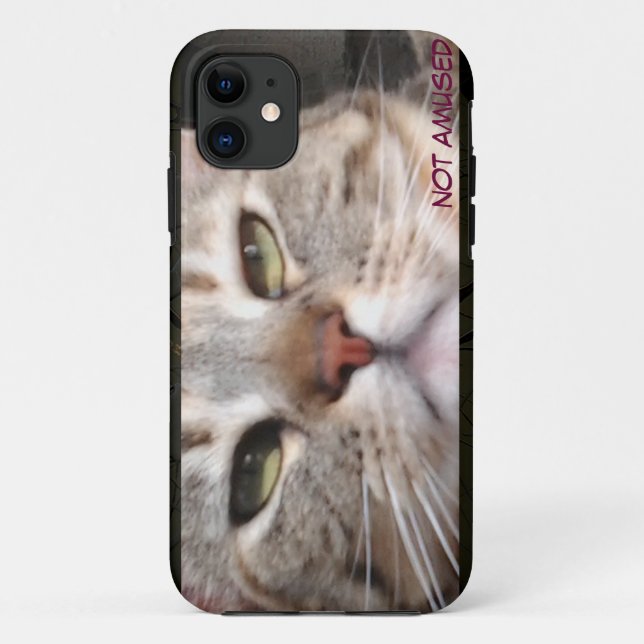 Moody Cat Case-Mate iPhone Case (Back)