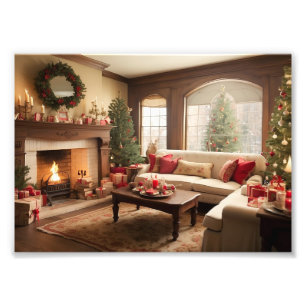 Moody Christmas Print Set Vintage Christmas