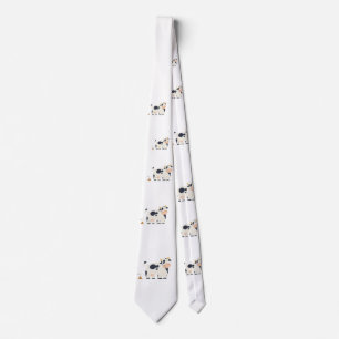“Moody Cow” funny tie gift for him