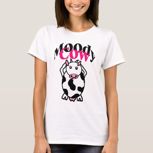 Moody Cow T-Shirt (Front)