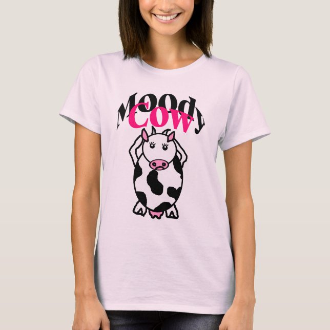 Moody Cow T-Shirt (Front)