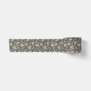 moody daisy satin ribbon