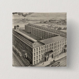 Moody Estabrook & Andersons Shoe Manufacturers 15 Cm Square Badge