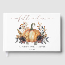 Moody Fall Floral Bridal Shower