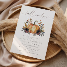 Moody Fall Floral Bridal Shower
