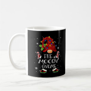 Moody Gnome Buffalo Plaid Christmas Tree Light T-S Coffee Mug