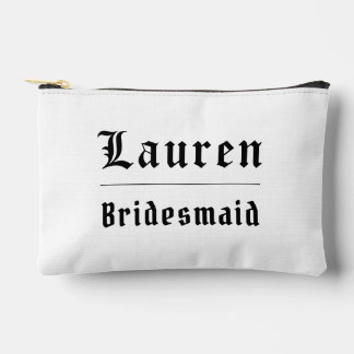 Moody Gothic Bridesmaid Tote Bag