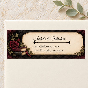 Moody Gothic Dark Academia Wedding