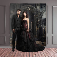 Moody Gothic Dark Alter & Arch Cream Roses XLarge