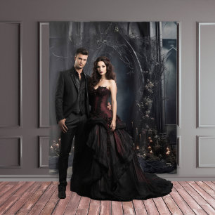 Moody Gothic Dark Arch XLarge Tapestry