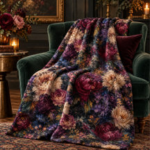 Moody gothic Impressionist Floral Garden home