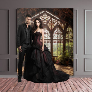 Moody Gothic Sunlit Conservatory Room XLarge Tapestry