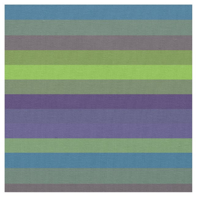Moody Jewel Tone Gradient Stripe Pattern Fabric (Close Up)