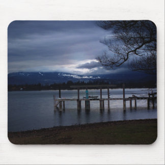 Moody Lake Mouse Mat