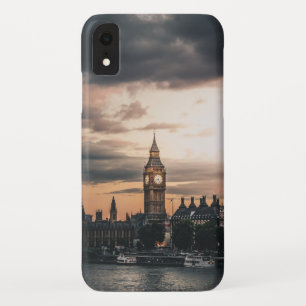 Moody London Big Ben Sunset iPhone XR Case