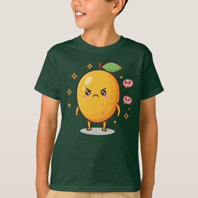 Moody Mango Kids T-Shirt (Front)