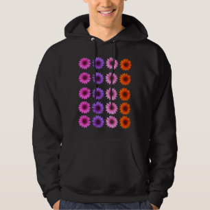 Moody Modern Winter Botanical Christmas Hoodie