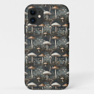 Moody Mushroom Forest iPhone 11 Case