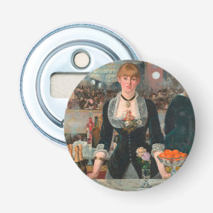 Moody Parisian Bar Manet A Bar at the Folies-Bergè Bottle Opener