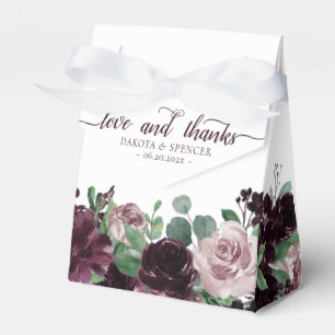 Moody Passions Dramatic Purple Wine Love Thanks Favour Box