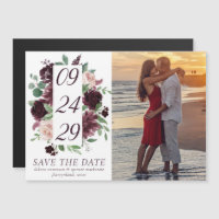 Moody Passions | Dramatic Wine Photo Save the Date