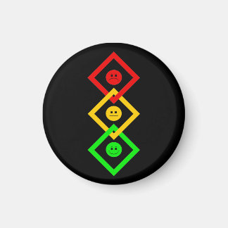 Moody Stoplight Interlinked Magnet