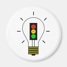 Moody Stoplight Lightbulb