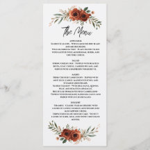 Moody Terracotta Floral Boho Wedding